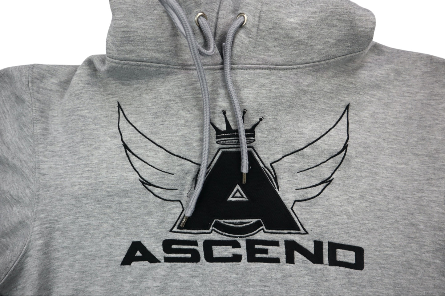 Šedá bavlněná mikina