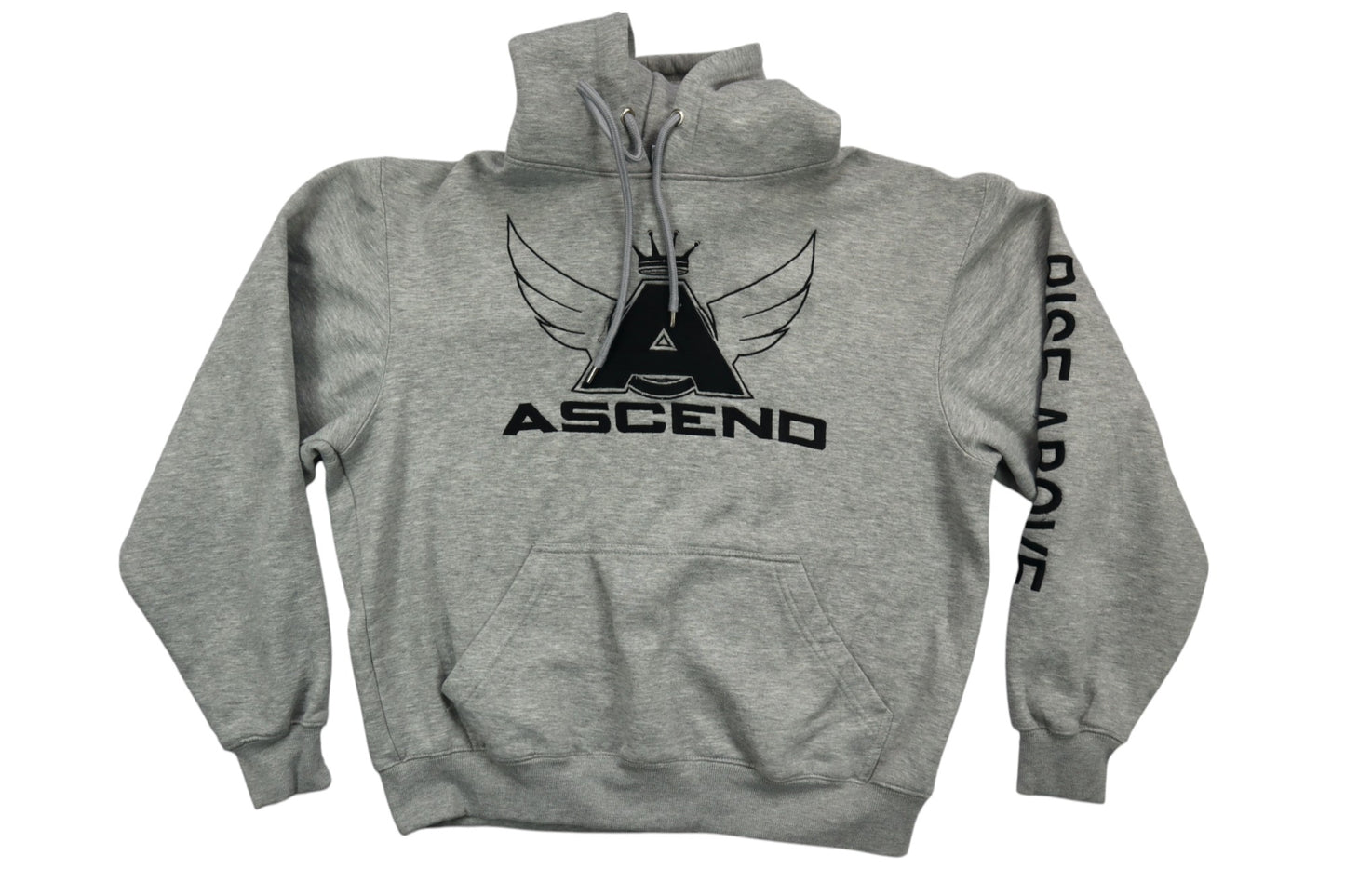 Šedá bavlněná mikina