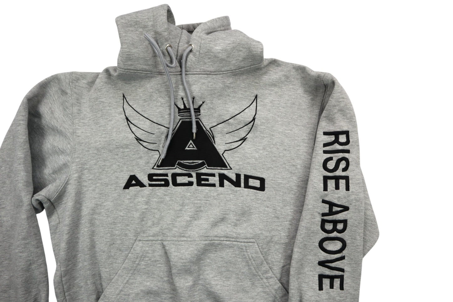 Šedá bavlněná mikina