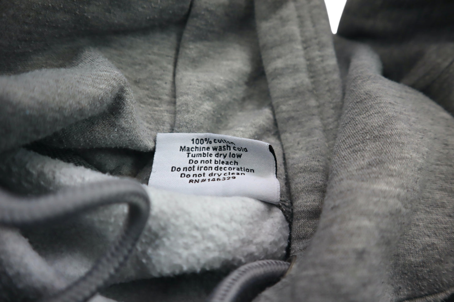 Šedá bavlněná mikina