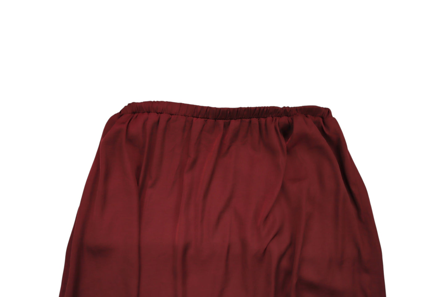 Dlouhá vínová sukně