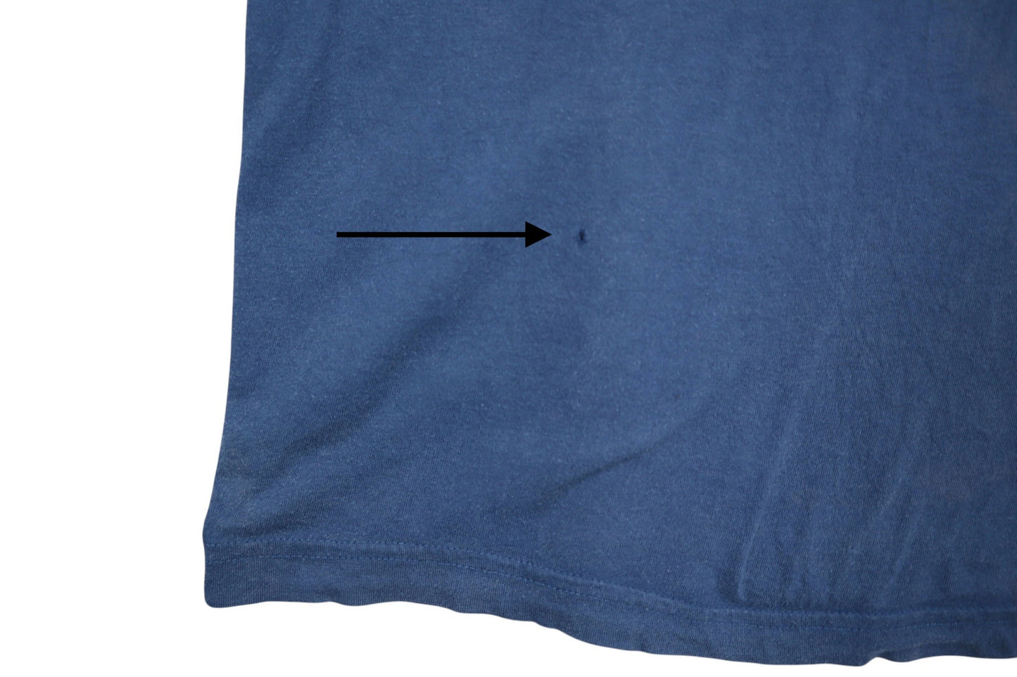 Modré bavlněné tričko