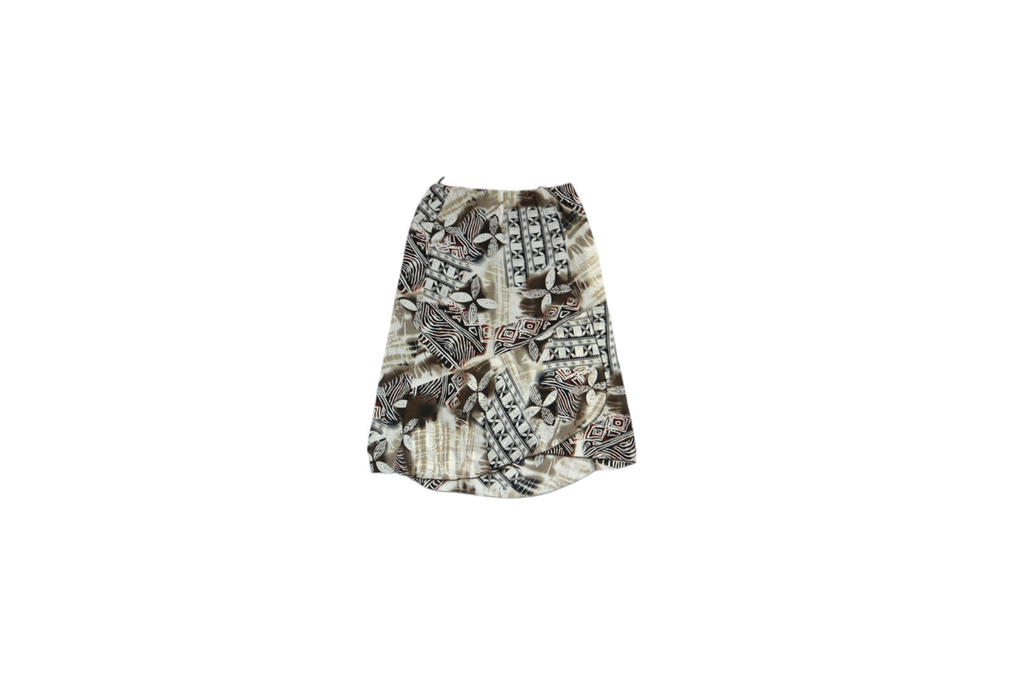 Delší sukně se vzorem