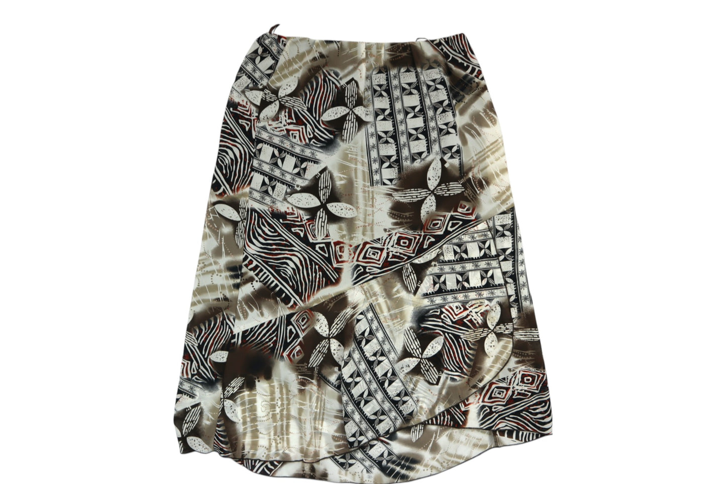 Delší sukně se vzorem