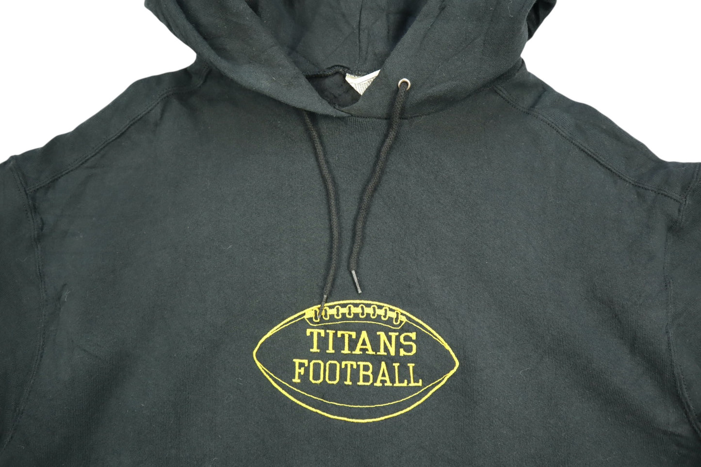 Černá mikina s kapucí