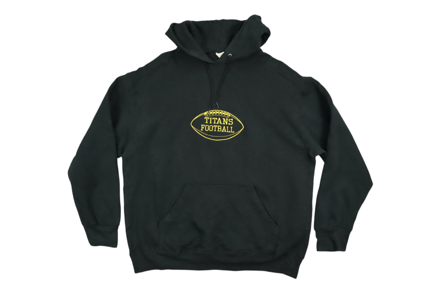 Černá mikina s kapucí