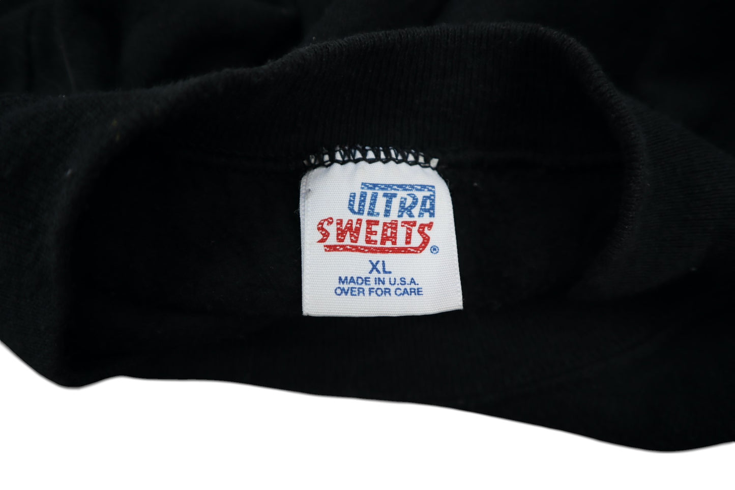 Černá mikina bez kapuce