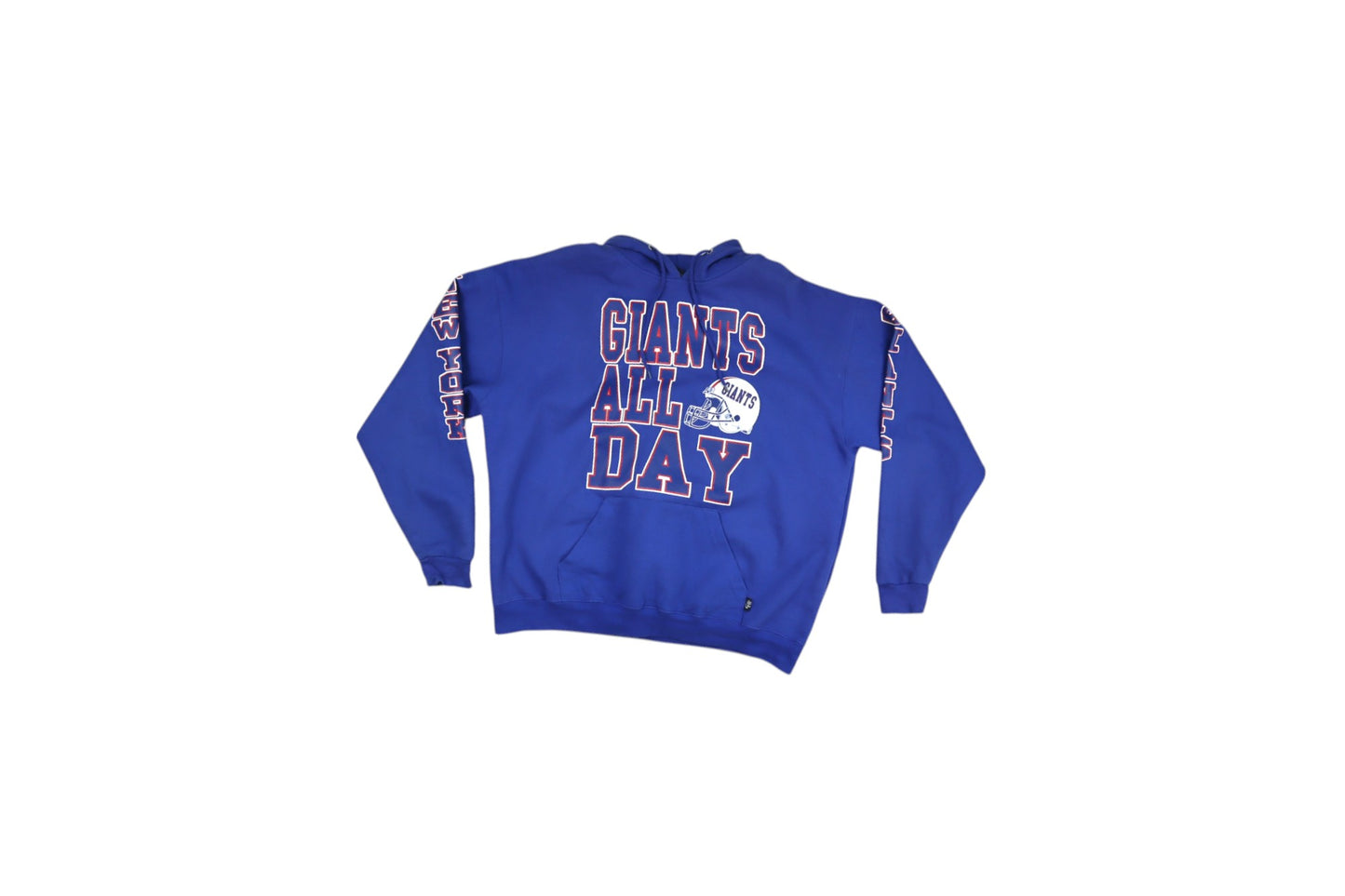 Modrá mikina s kapucí