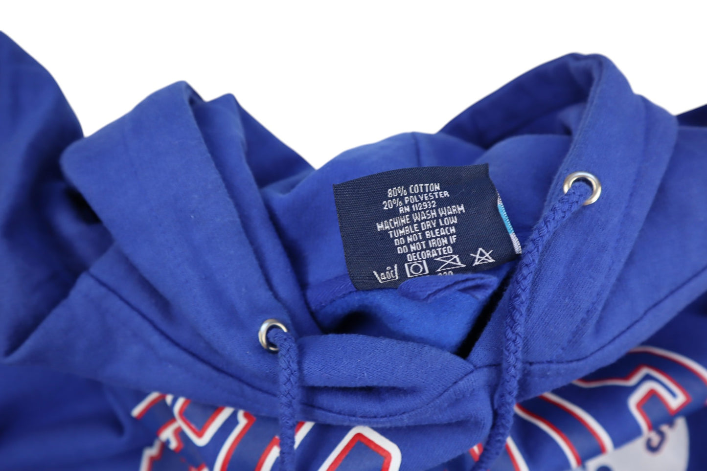 Modrá mikina s kapucí