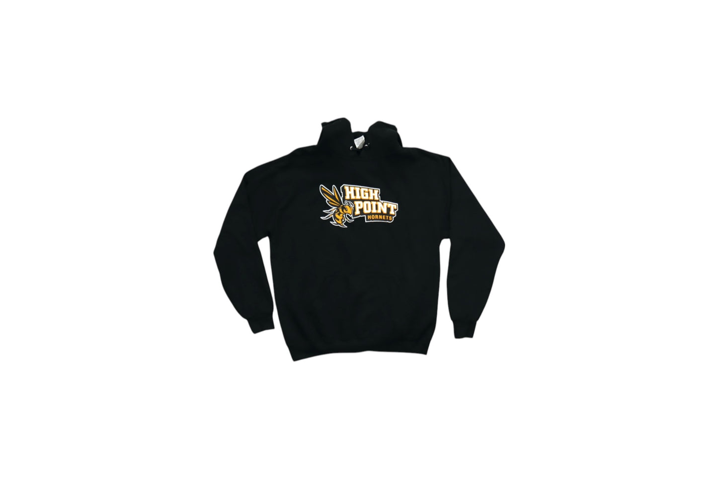 Černá mikina s kapucí