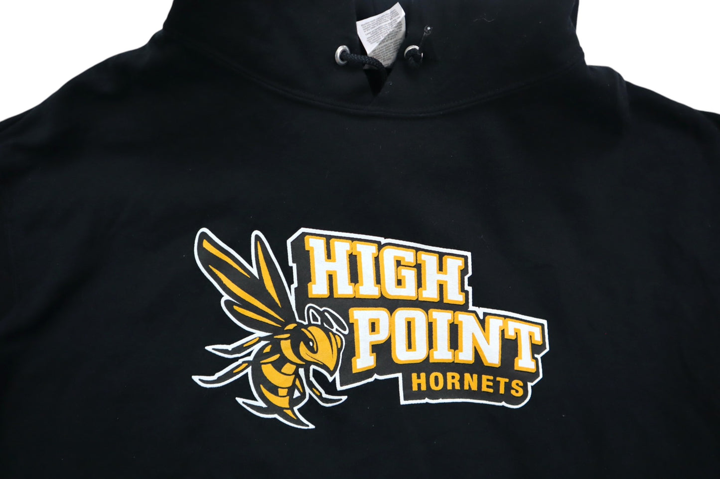 Černá mikina s kapucí