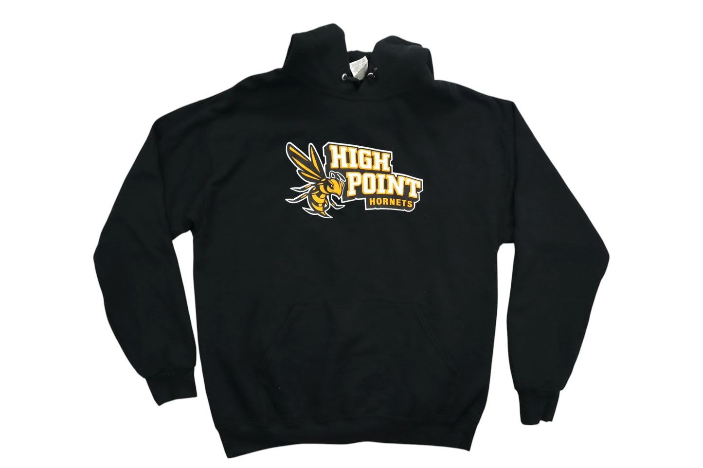 Černá mikina s kapucí