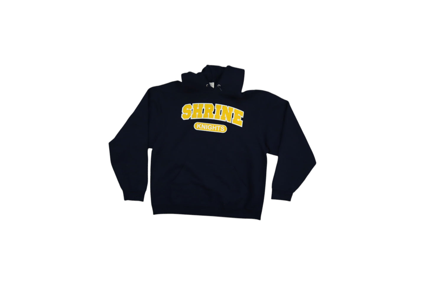 Modrá mikina s potiskem