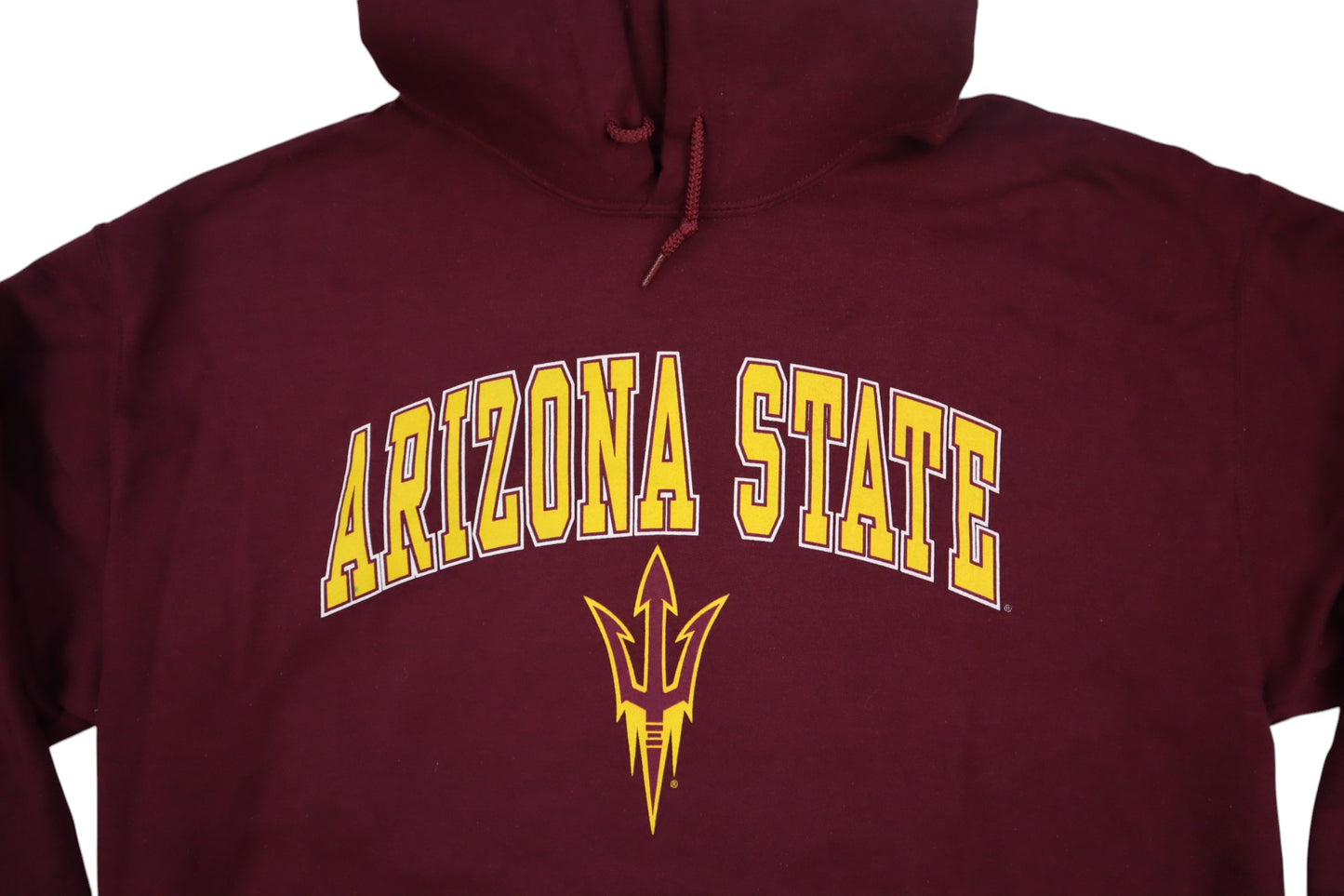 Vínová mikina s kapucí