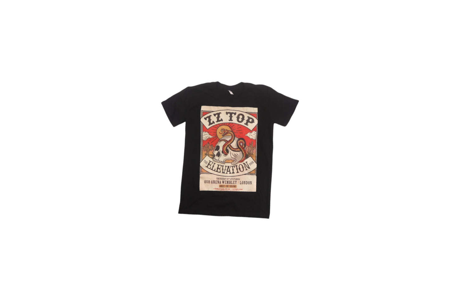 Černé tričko s potiskem