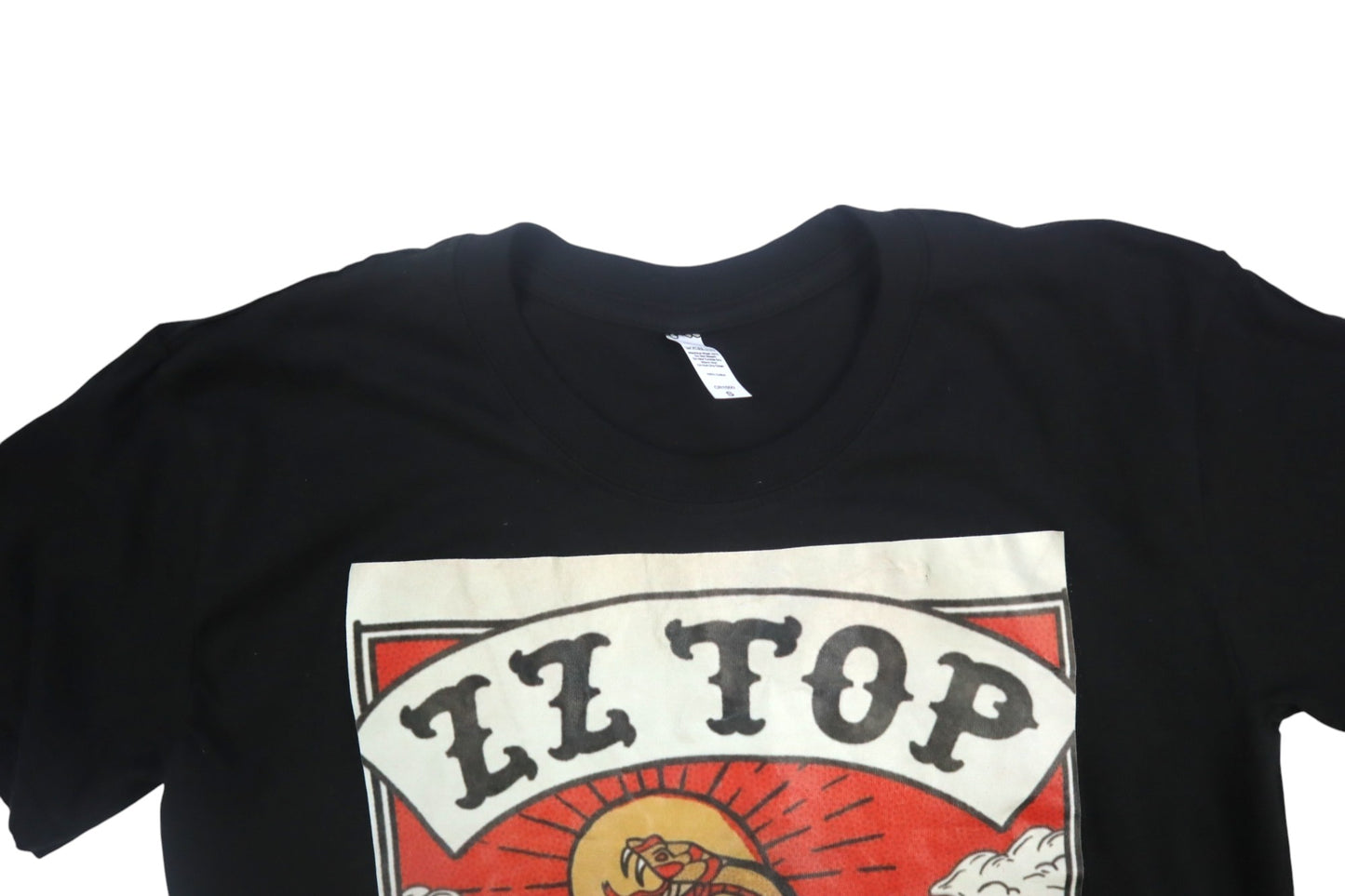 Černé tričko s potiskem