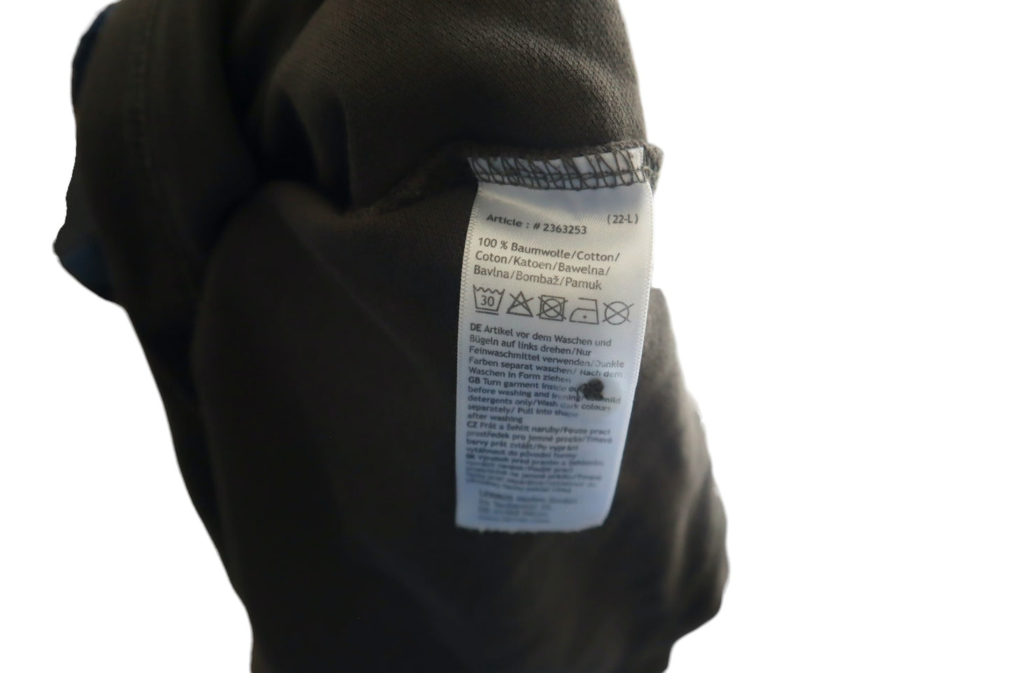 Hnědé polo s výšivkou