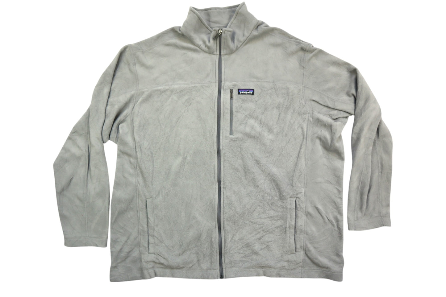 Světle šedá mikina na zip