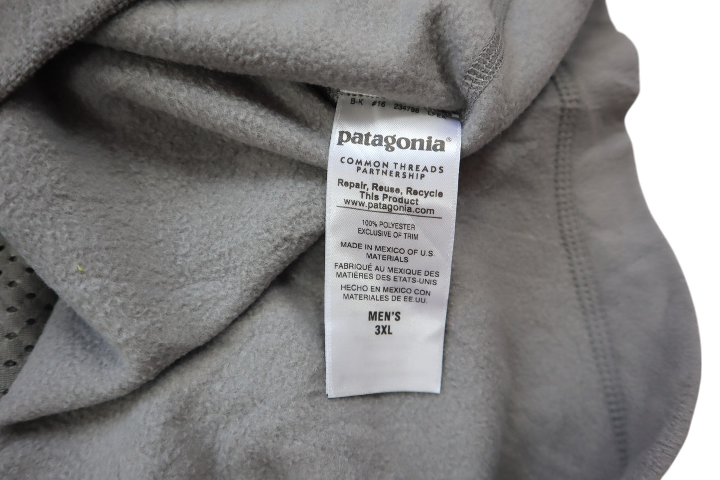 Světle šedá mikina na zip