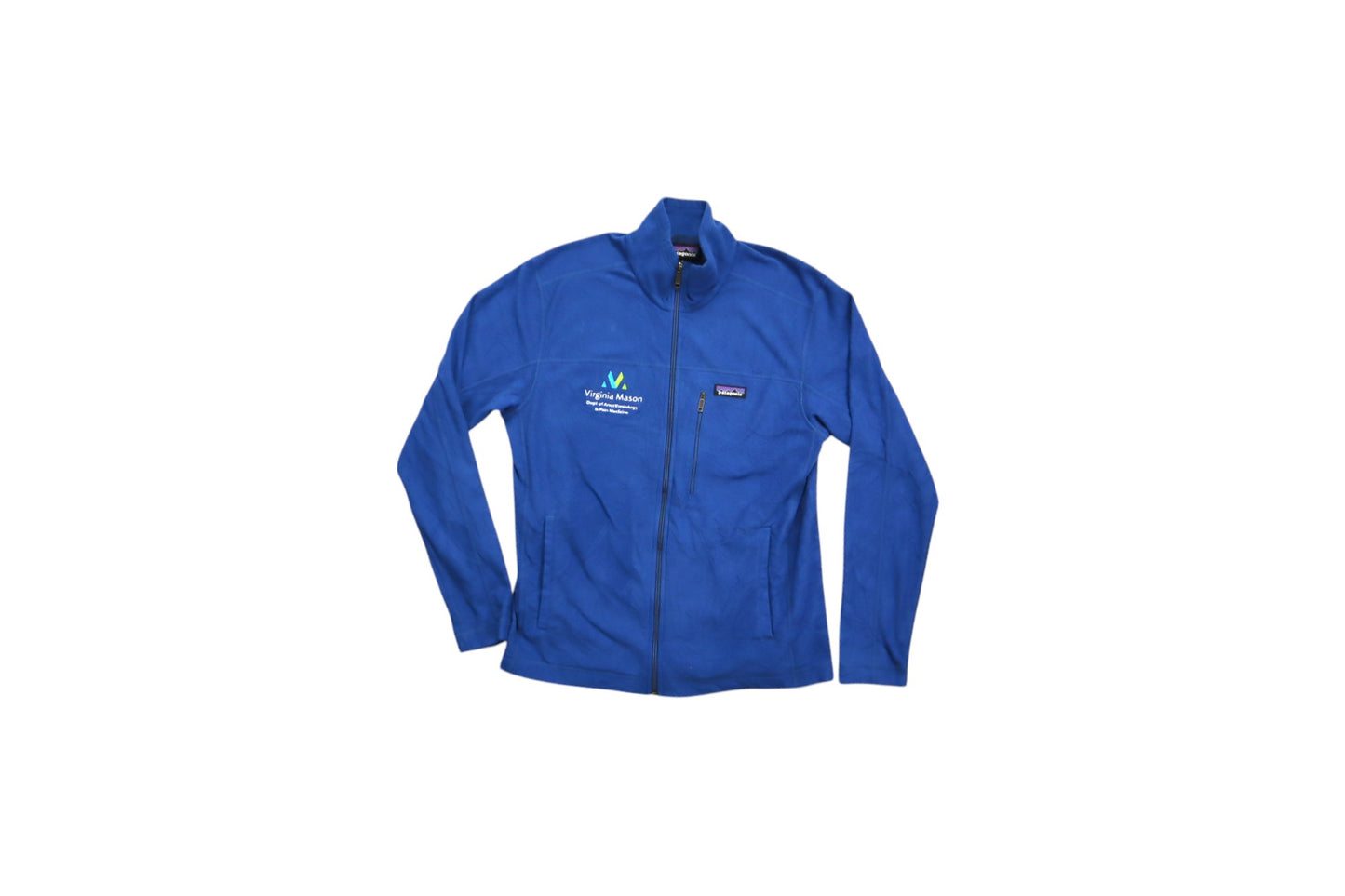 Modrá mikina na zip