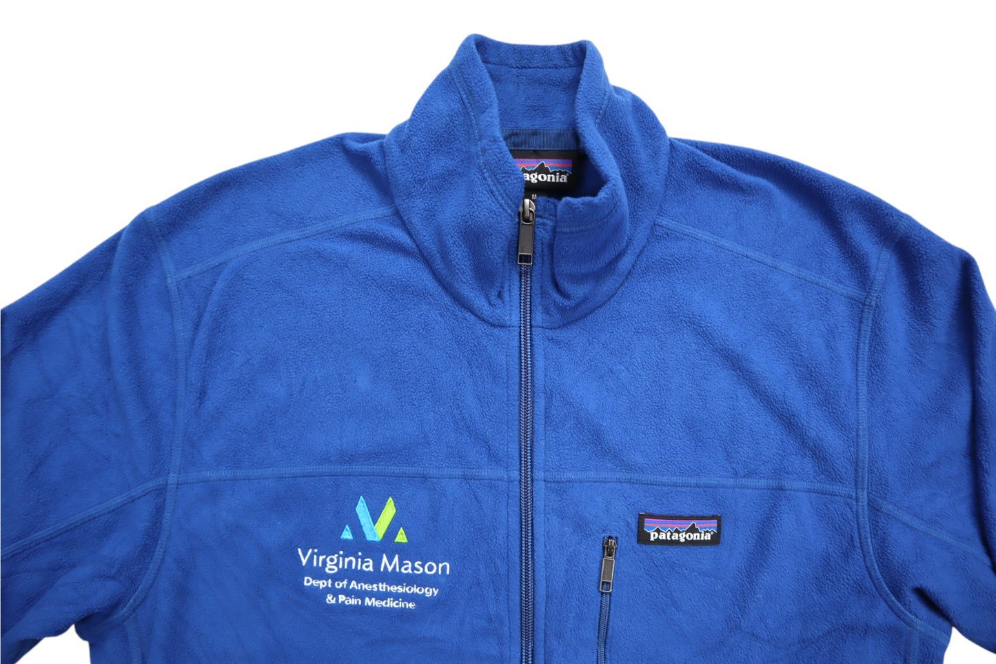 Modrá mikina na zip