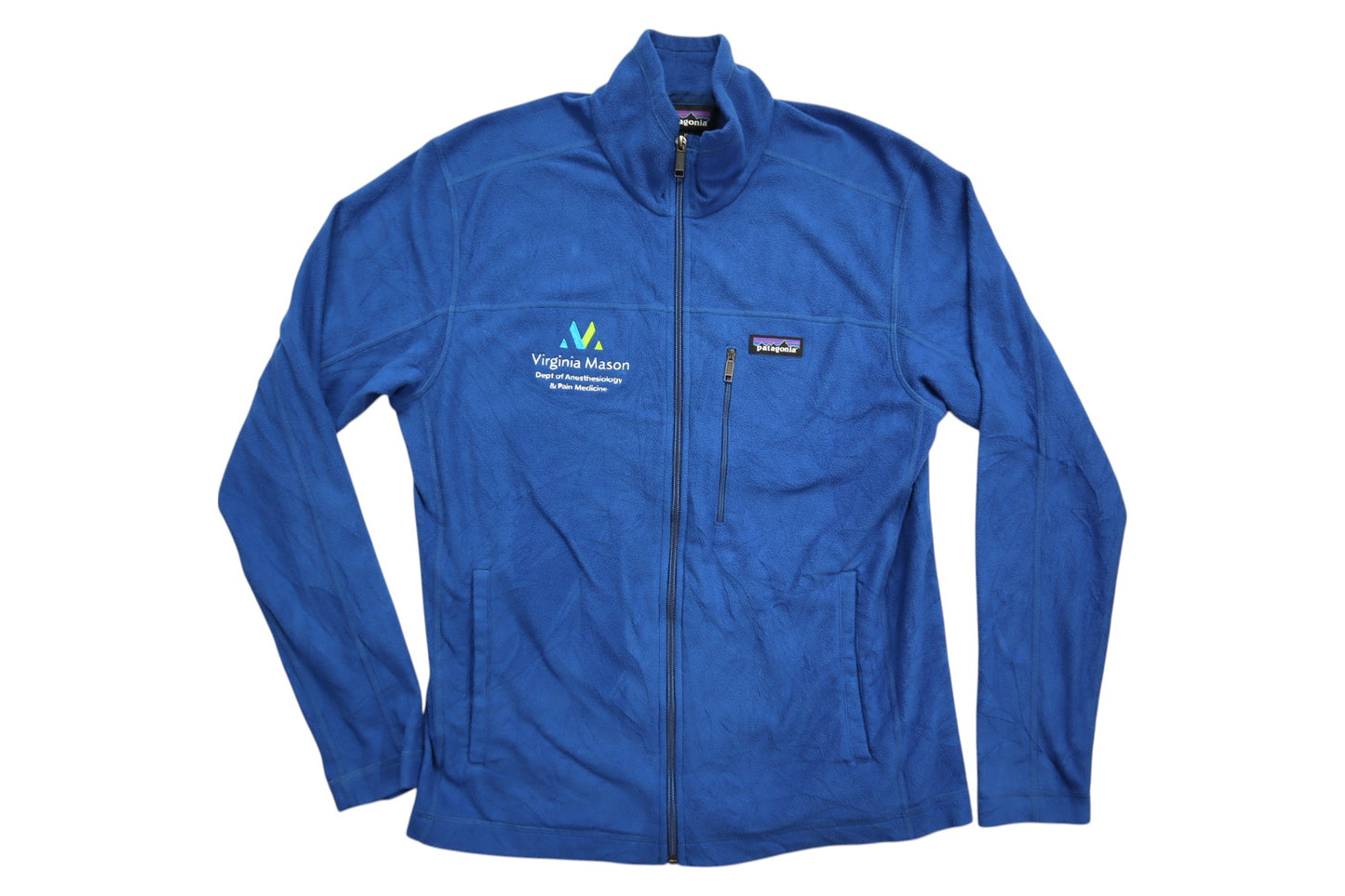 Modrá mikina na zip