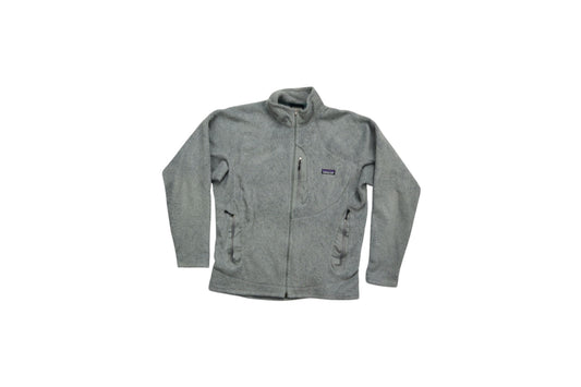 Šedá chlupatá mikina