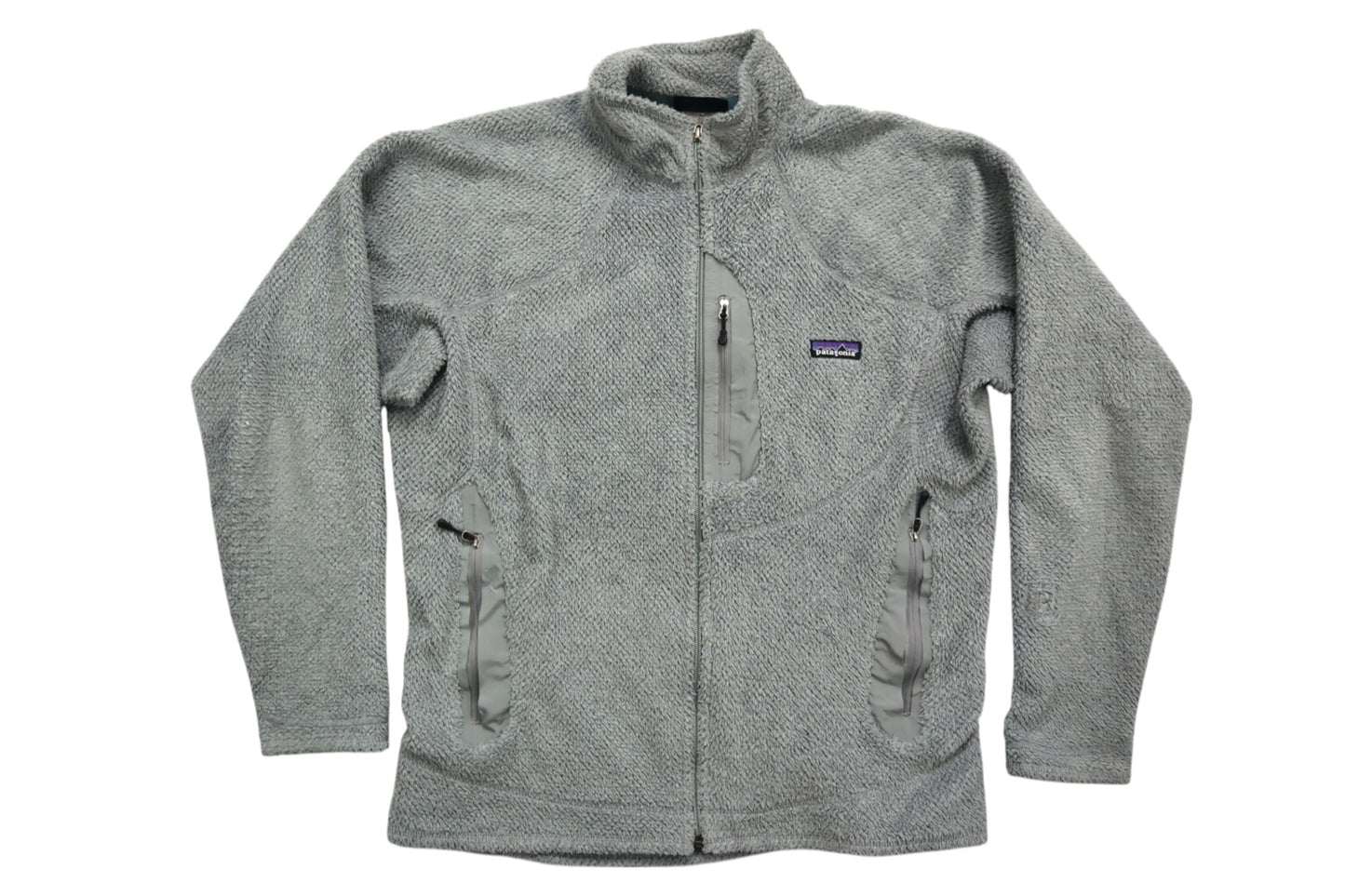 Šedá chlupatá mikina