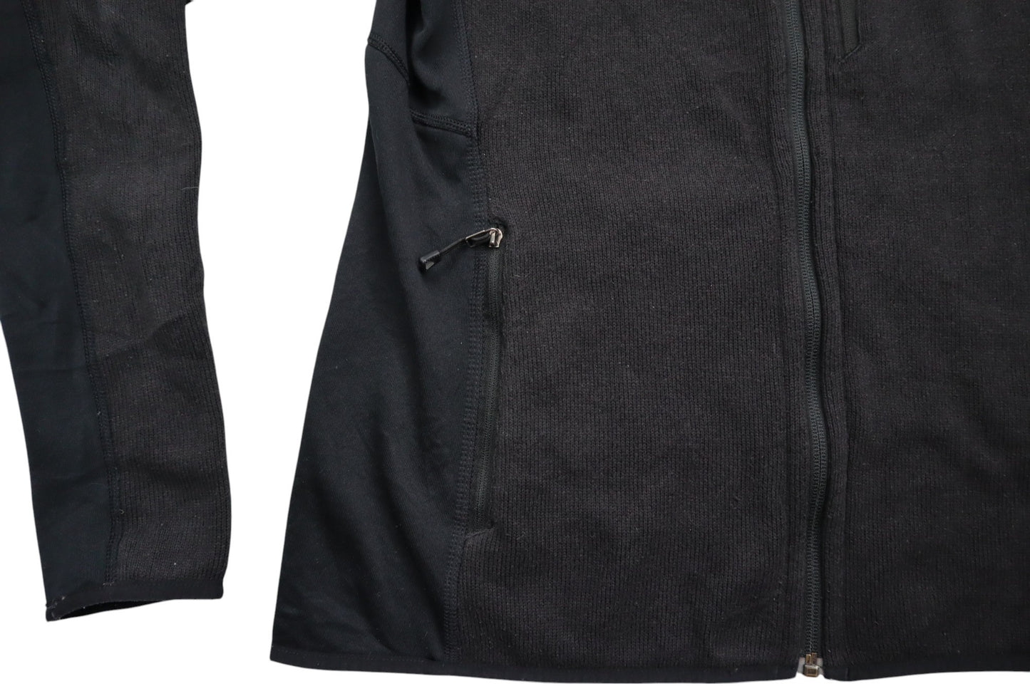 Černá mikina na zip