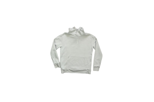 Světlá mikina s kapucí