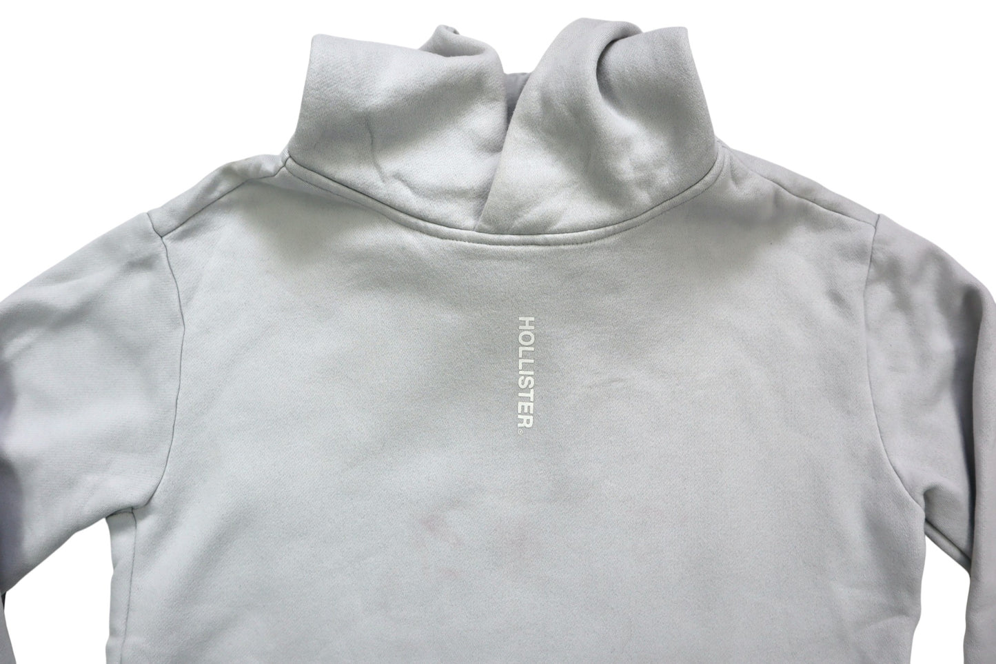 Světlá mikina s kapucí