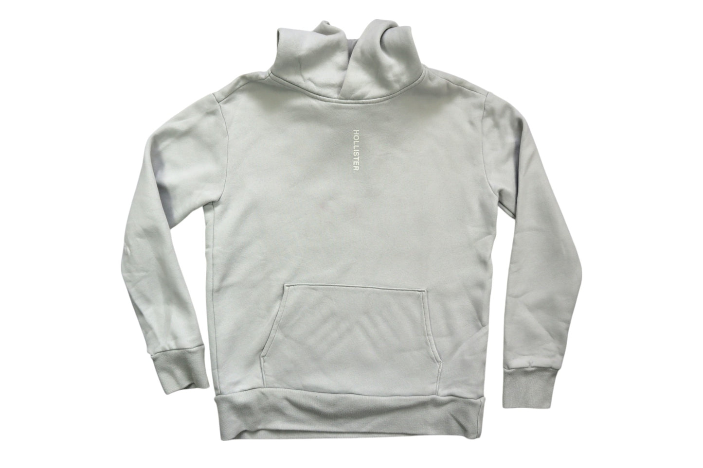 Světlá mikina s kapucí