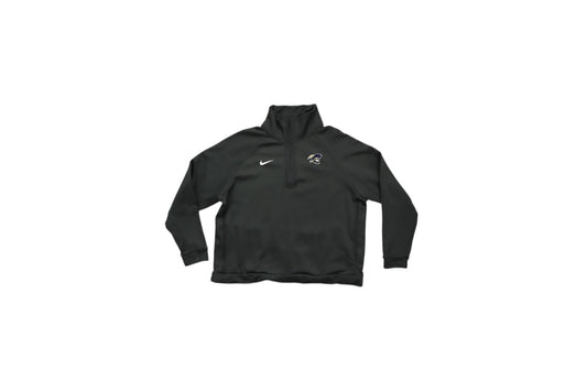 Černá mikina s výšivkou