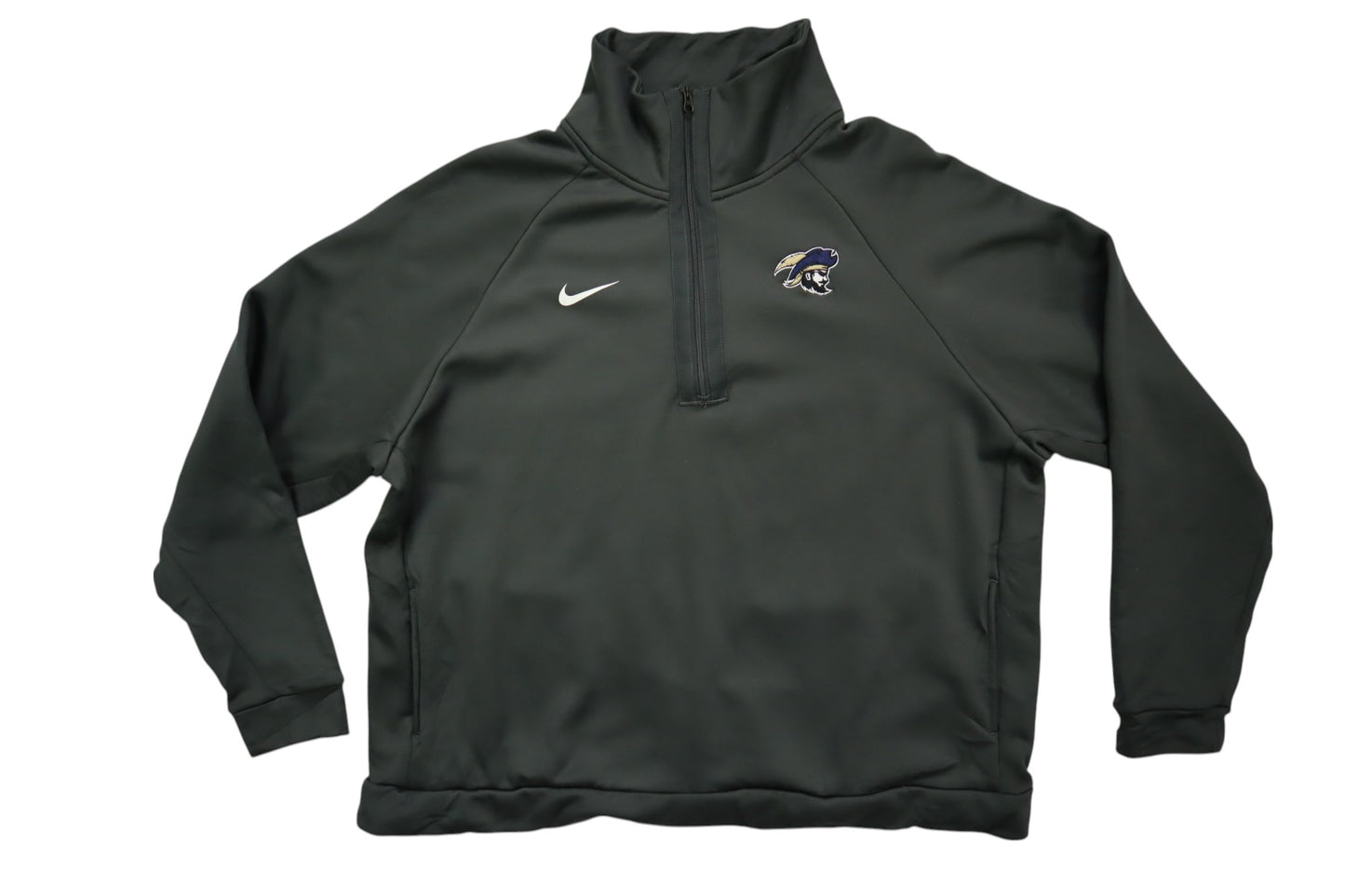 Černá mikina s výšivkou