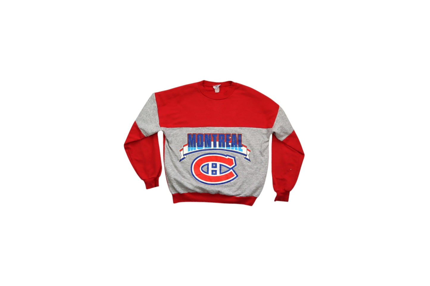 Červená hokejová mikina