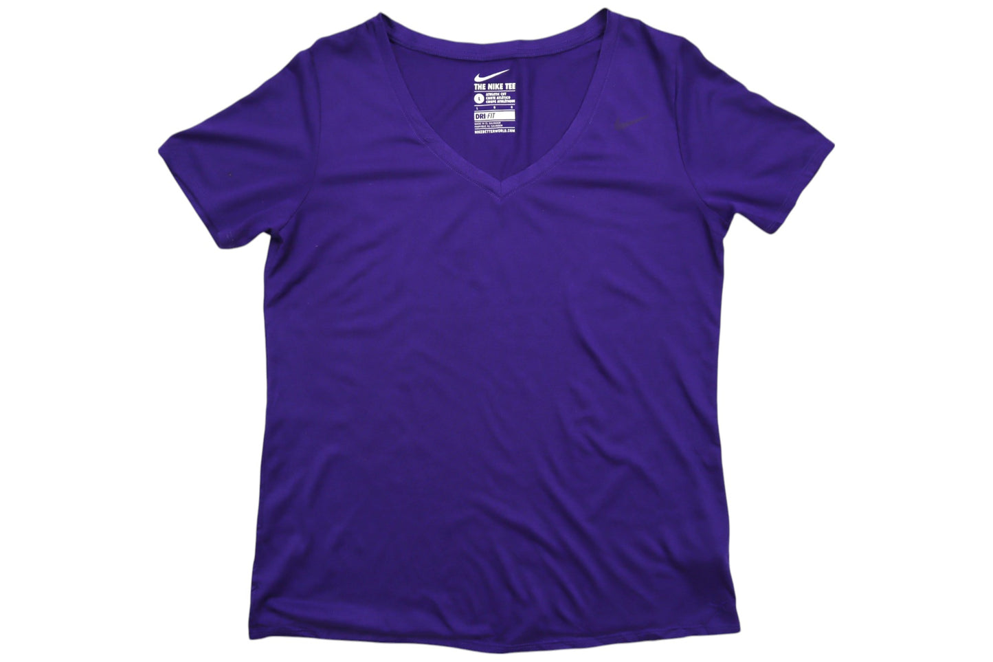 Fialové sportovní tričko