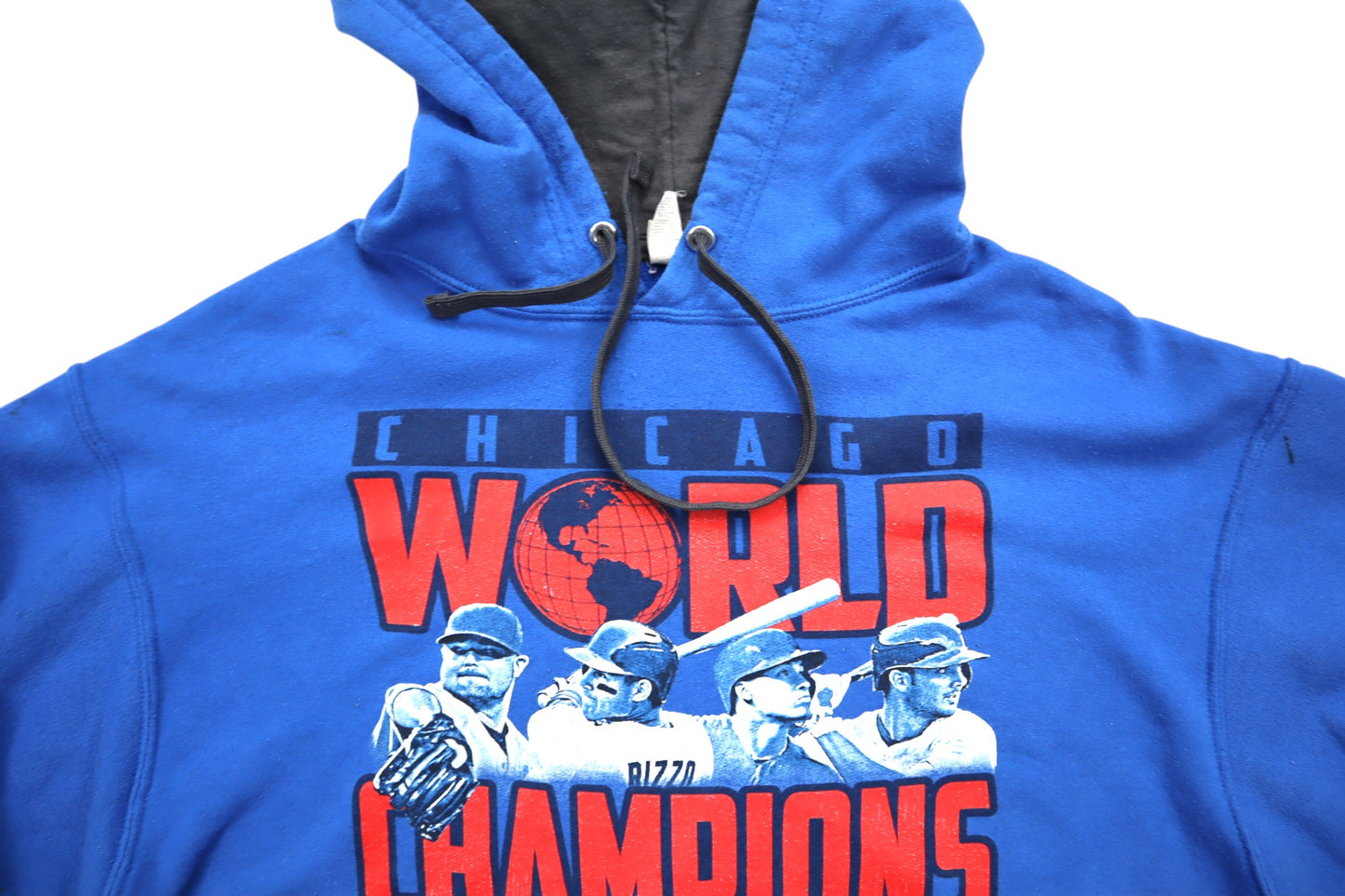 Modrá mikina s kapucí