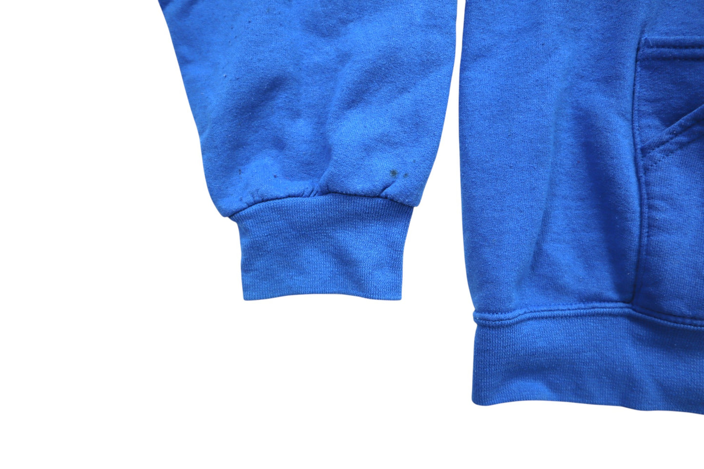 Modrá mikina s kapucí