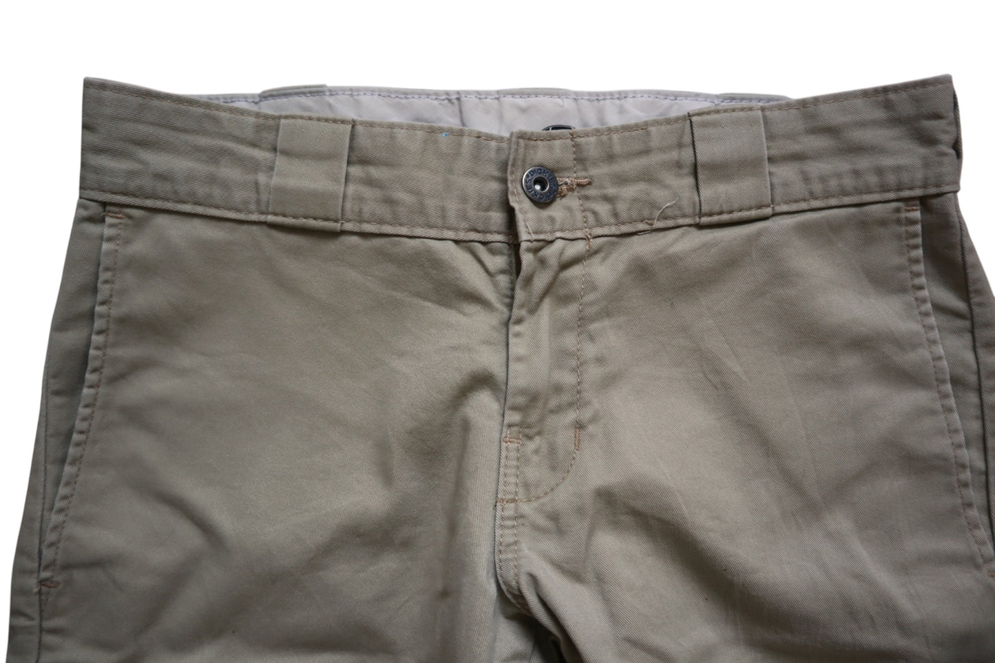 Béžové kalhoty skinny straight