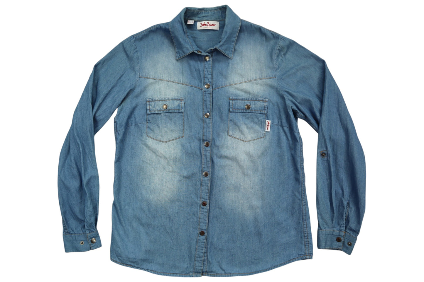Tenká džínová košile