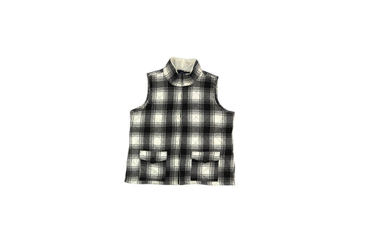 Černo-bílá vesta