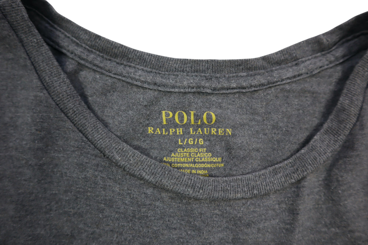 Šedé bavlněné tričko