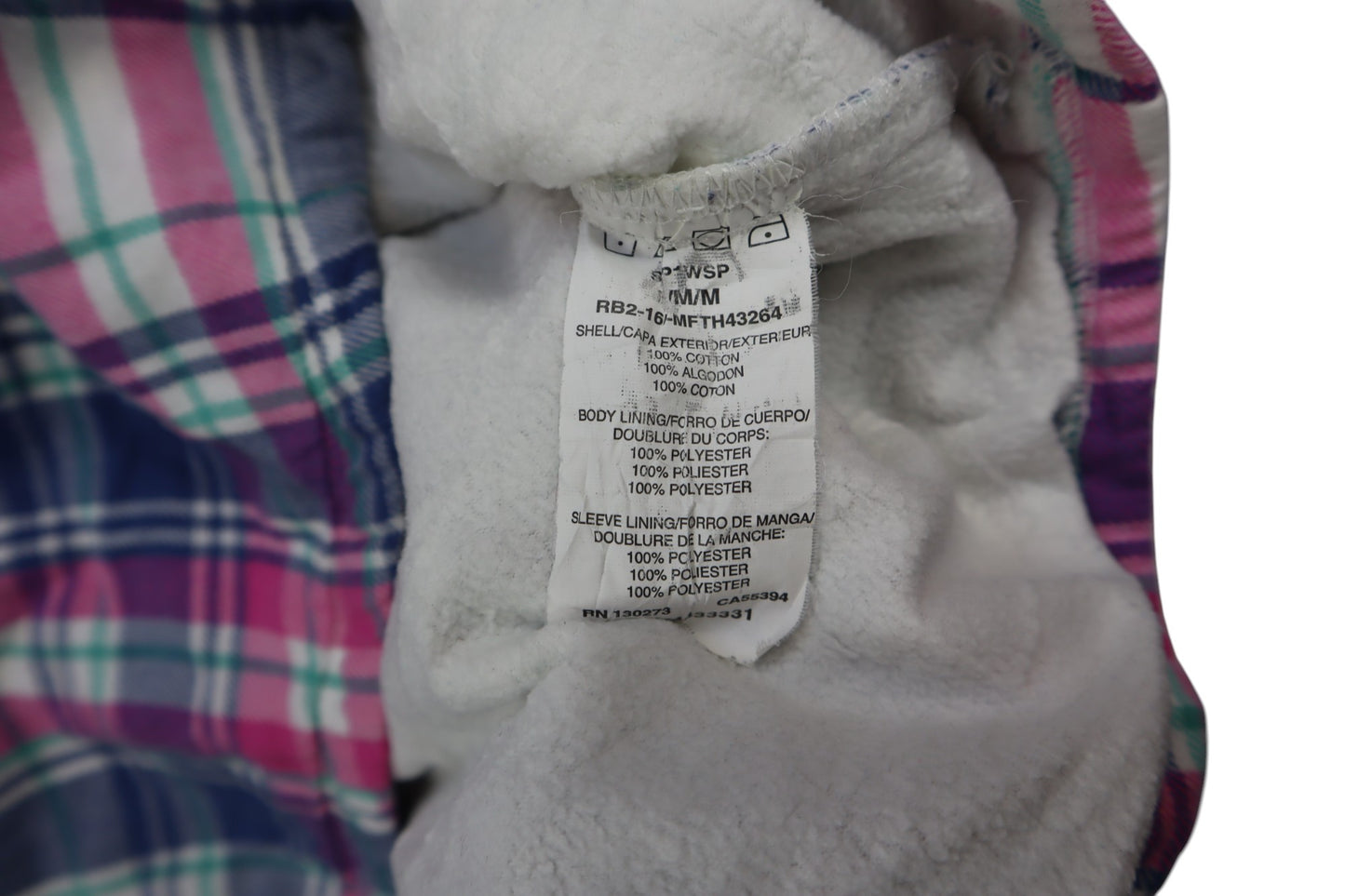 Růžová teplá košile