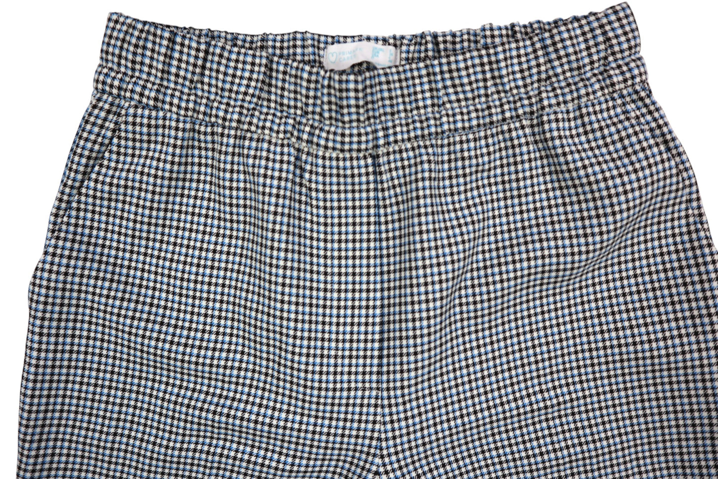 Kostkované kalhoty 7/8