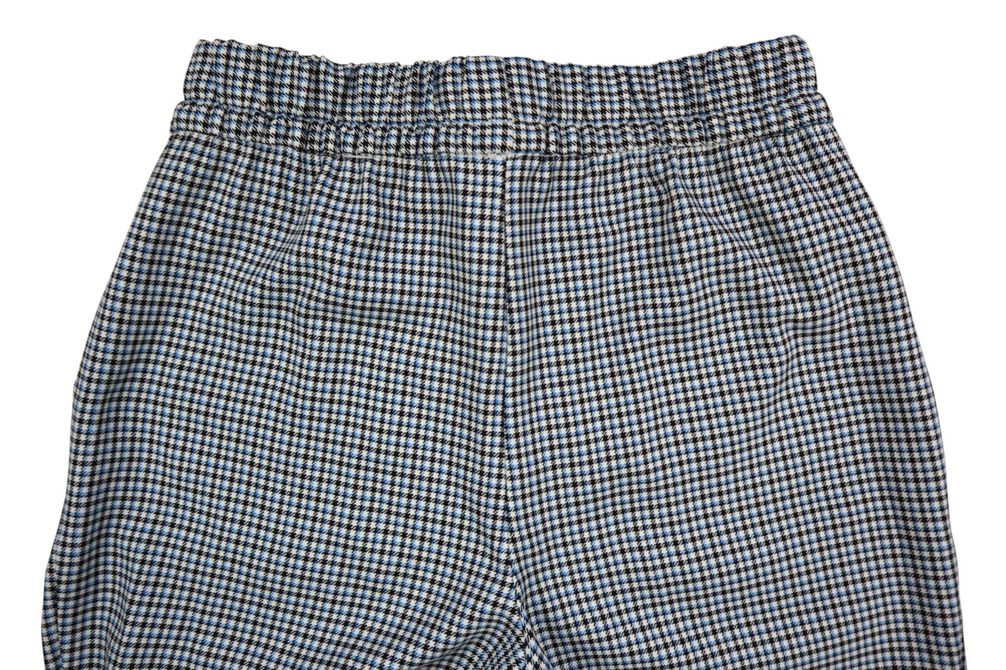 Kostkované kalhoty 7/8