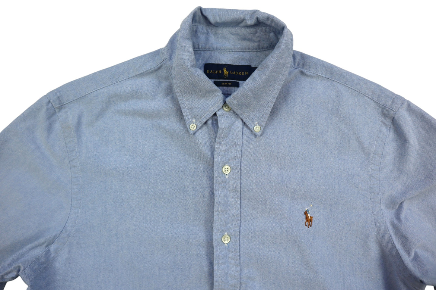 Modrá košile s krátkým rukávem