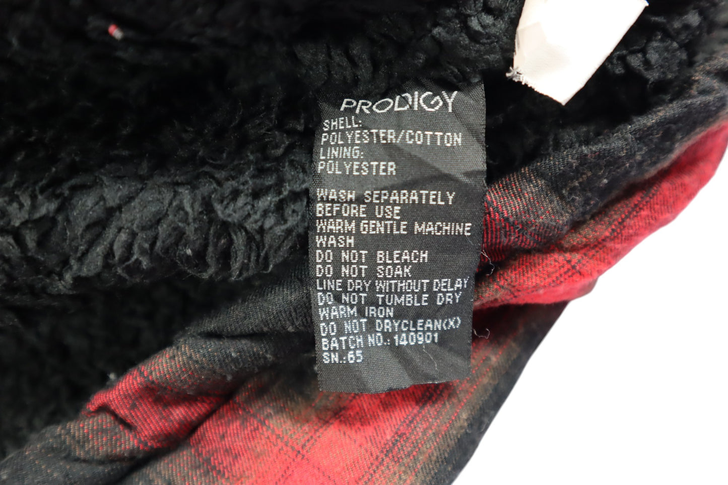 Kostkovaná košile na zip