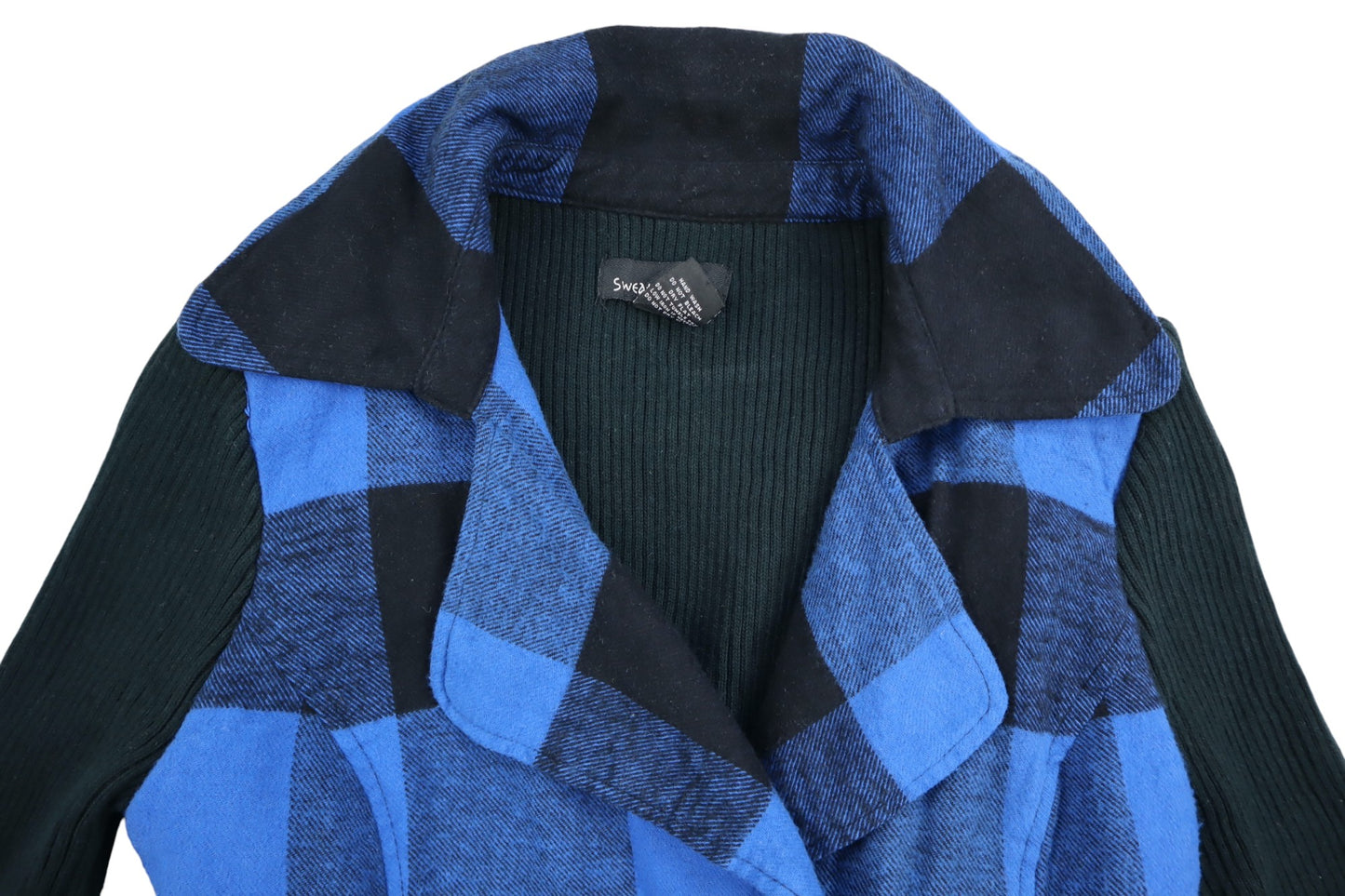 Černo-modrý kabátek