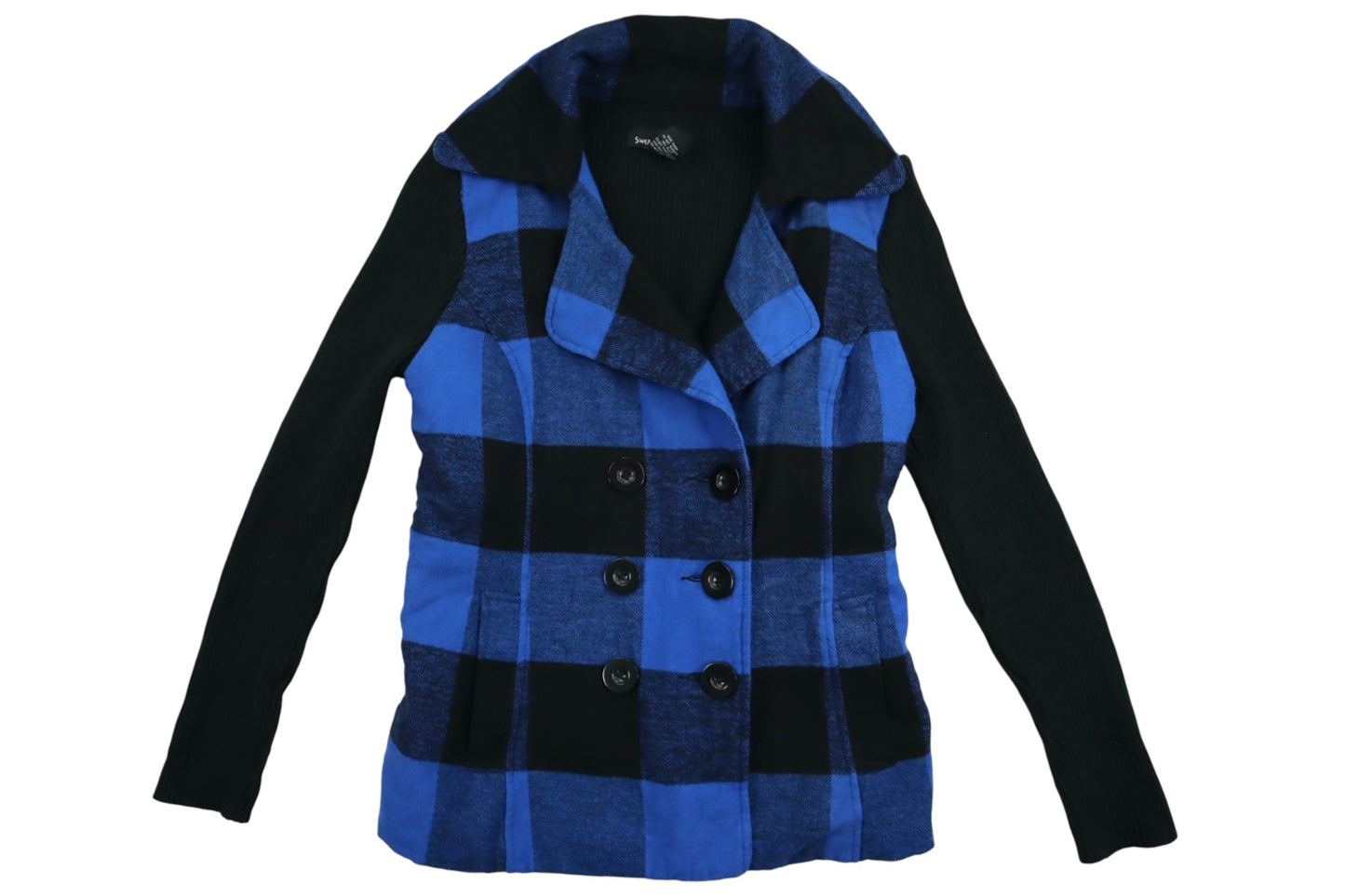 Černo-modrý kabátek