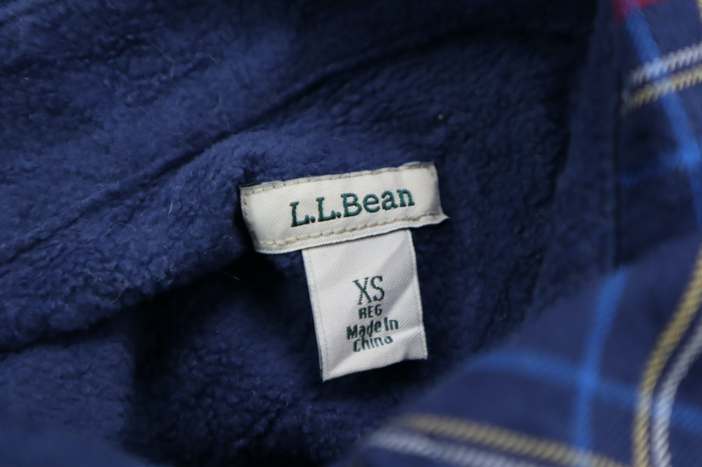 Červeno-modrá kostkovaná košile